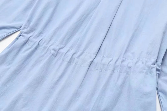 Waist Long-sleeved Shirts Are Stylish And Slim All-match