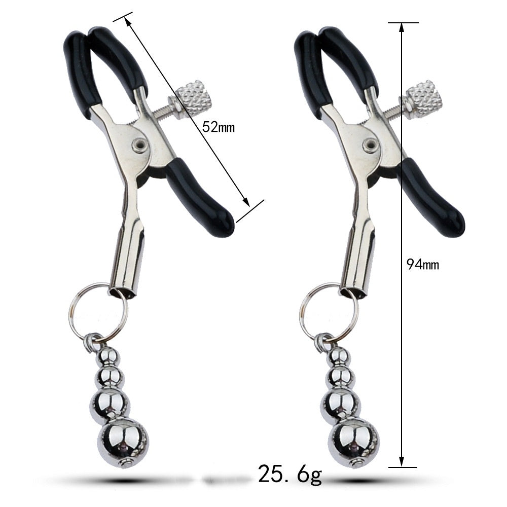 Metal Toys Silver Nipple Clamp Crab Butterfly Clip Pendant Silver Calabash Pendent