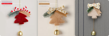 Nordic Style Christmas Decoration Pendant Vehicle Bell