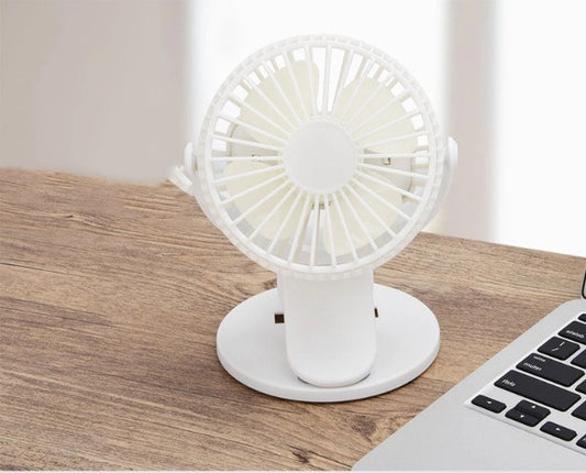 New Style Brushless Clip Small Fan USB Mini Mute Portable Stroller Rechargeable Desktop Small Fan