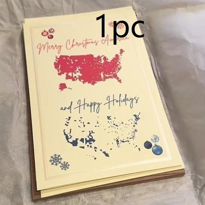 Merry Christmas American Card