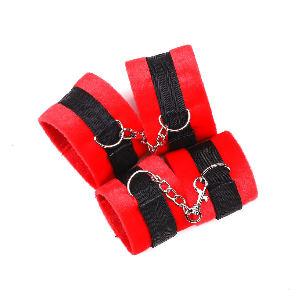 Sex Toys Plush 10-Piece Set Bundled And Bound Alternative Adult Products Couple Flirting Set