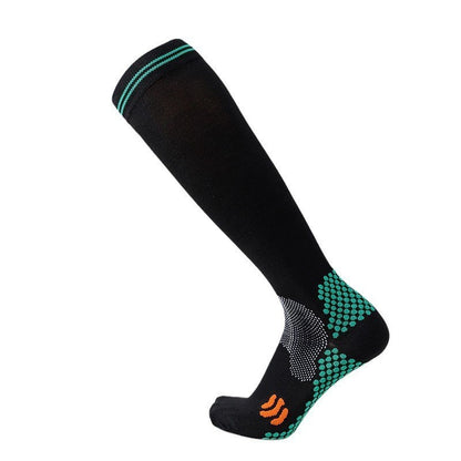 Nylon Men's And Women's Sports Muscle Strength Outdoor Football Compression Socks
