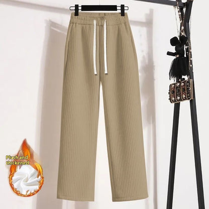 Fashionable High-looking Wide-leg Pants For Women