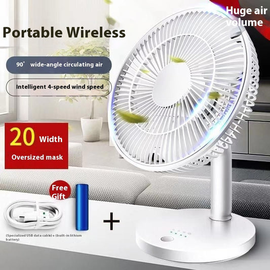 Silent Wind USB Office And Dormitory Mini Clip Fan Desktop Floor