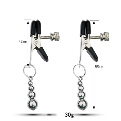 Metal Toys Silver Nipple Clamp Crab Butterfly Clip Pendant Silver Calabash Pendent