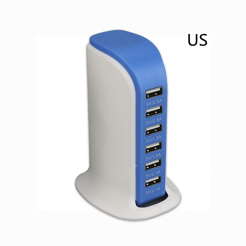 30W Vertical Universal Multi Port USB Charger