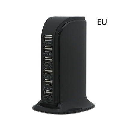 30W Vertical Universal Multi Port USB Charger