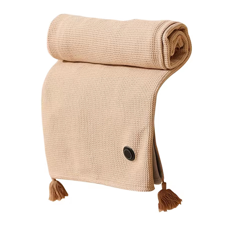 Versatile Women's Portable Heated Shawls: Combining Soft Zipper and USB Heating Technology for Cozy Warmth