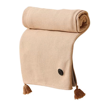 Versatile Women's Portable Heated Shawls: Combining Soft Zipper and USB Heating Technology for Cozy Warmth