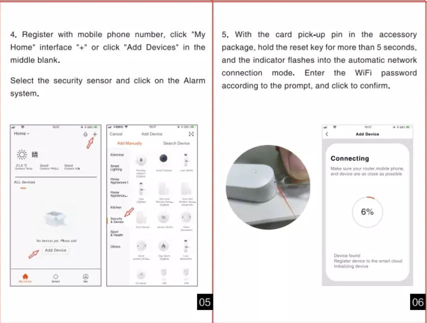 WiFi Wireless Water Leakage Alarm