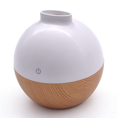 Wood grain home office desk mute humidifier