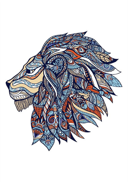 Each Piece Is Animal Shaped Christmas Gift Colorful Elephant Turtle Wooden Jigsaw Puzzles