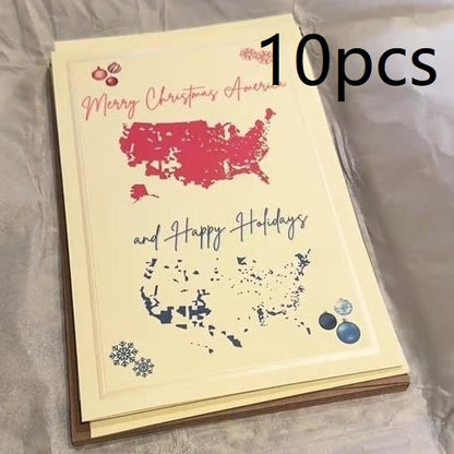 Merry Christmas American Card