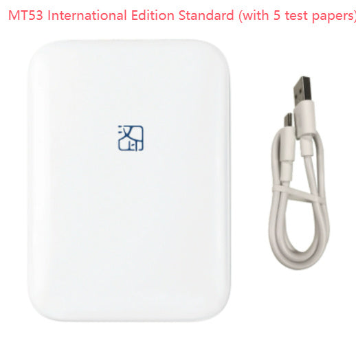 Color Photo Printer Portable Full Color Wireless Photo Printer USB Bluetooth Thermal Sublimation Printer