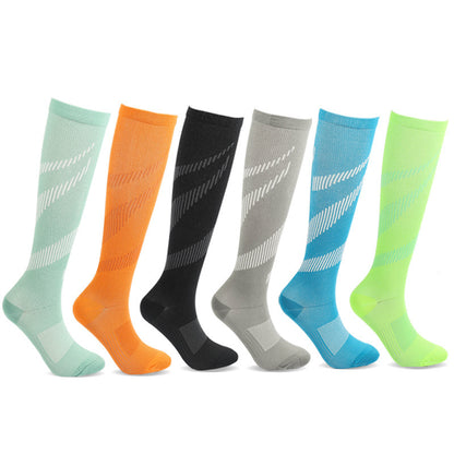 Pressure Socks Outdoor Long Tube Compression Socks For Cycling And Running