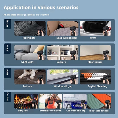 High-speed Turbofan Storm Machine Duct Water Blower Car Wash Cleaning Violent Fan