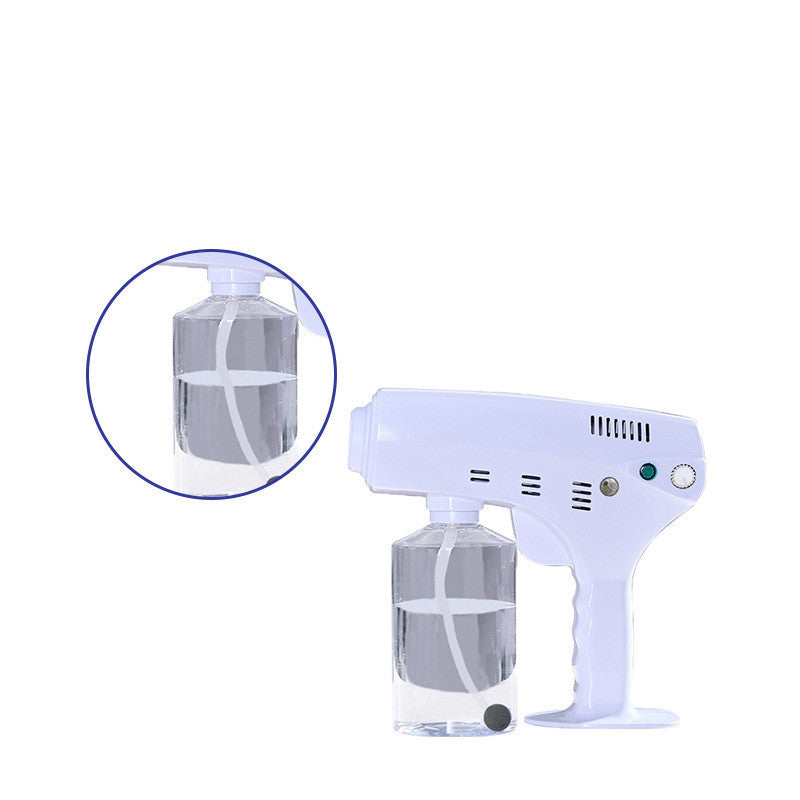Rechargeable wireless disinfection nano blue sprayer