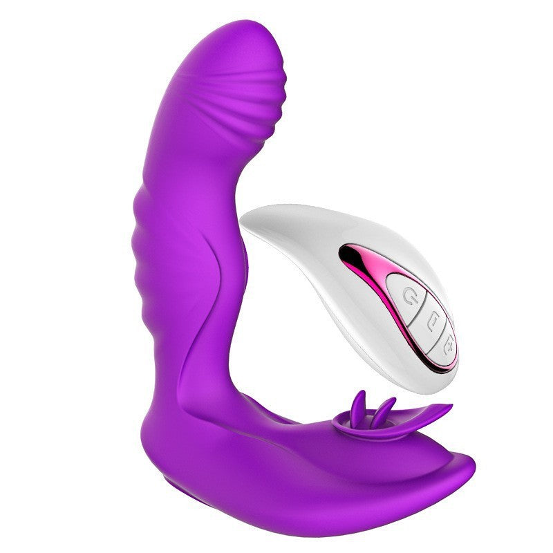 Wireless Remote Control Wear Female Internal And External Stimulation Adult Sex Product
