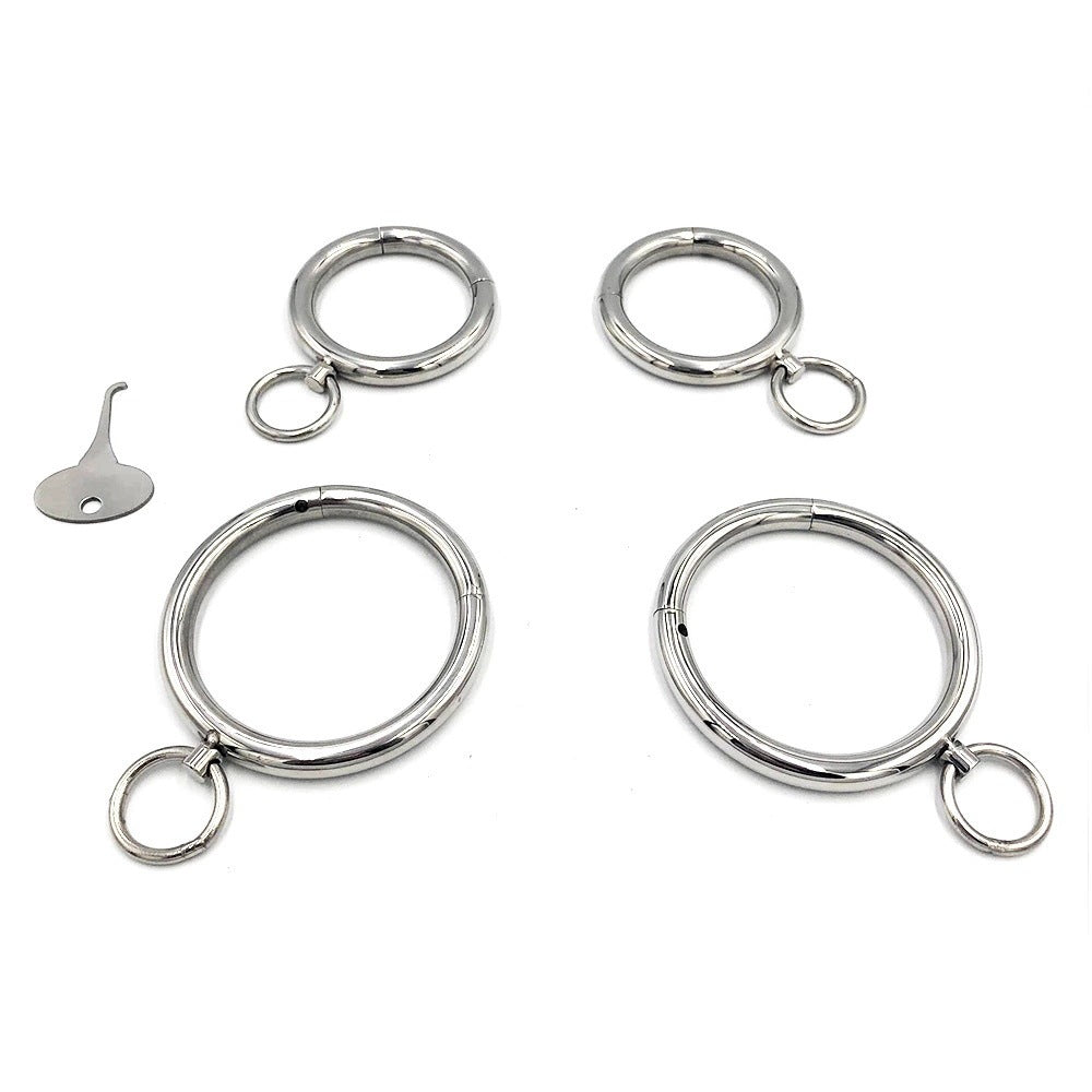 Round  Handcuffs, Foot  Couple's  Adult Products