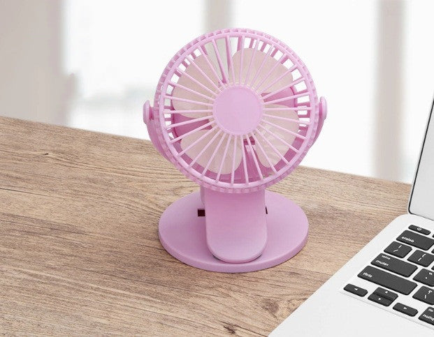 New Style Brushless Clip Small Fan USB Mini Mute Portable Stroller Rechargeable Desktop Small Fan