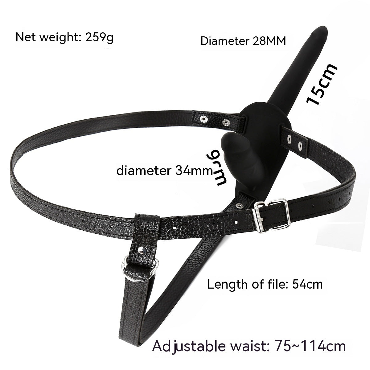 Wear Leather Pants Penis Dildo Husband And Wife Shared Appliance