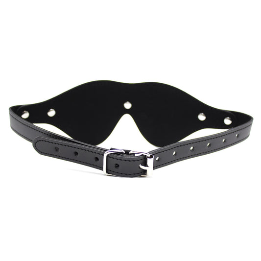Adult Leather Pin-button Eye Mask