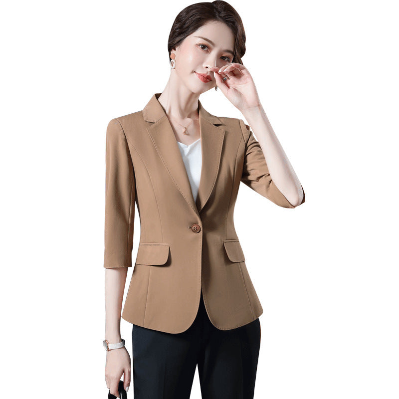Coat Fashion Casual Suit Women Professional Wear