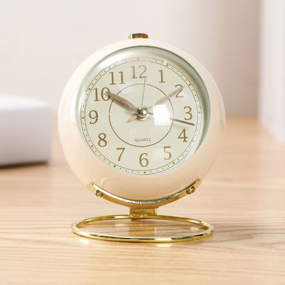 Simple And Silent Bedside Tabletop Lazy Clock