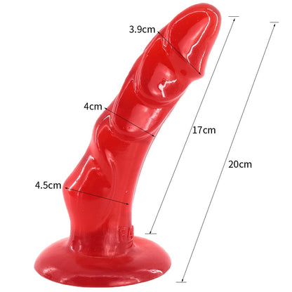 PVC Penis Butt Plug Adult Products Men And Women Back Court