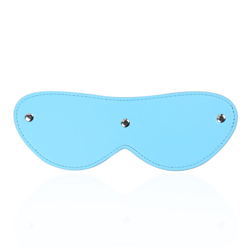 Adult Eye Mask Adult Sexy Eye Mask Stage Supplies Leather Belt Three-nail Mask