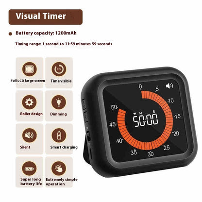 Visual Mute Time Manager Self-discipline Alarm Clock