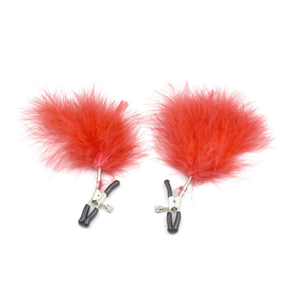 Mimi Clip Color Feather Couple Adult