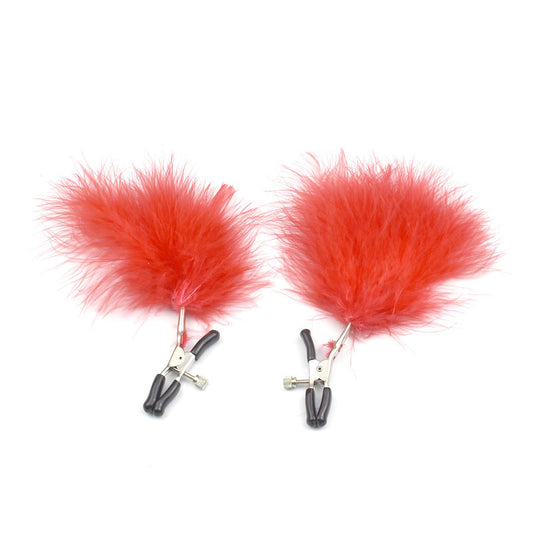 Mimi Clip Color Feather Couple Adult
