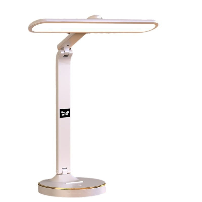 Student Reading Dormitory Folding Bedside Charging Smart Clock Eye Protection Desk Lamp