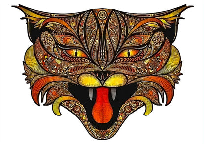 Each Piece Is Animal Shaped Christmas Gift Colorful Elephant Turtle Wooden Jigsaw Puzzles