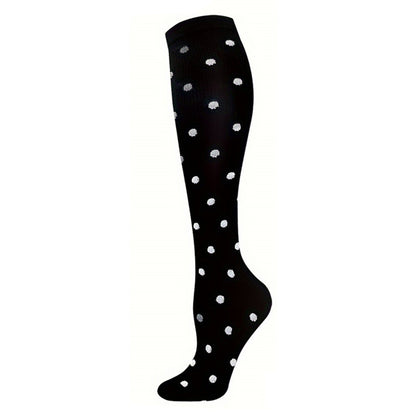 Women's Simple Printed Sports Calf Compression Stockings