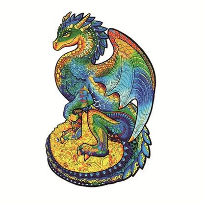 Each Piece Is Animal Shaped Christmas Gift Colorful Elephant Turtle Wooden Jigsaw Puzzles