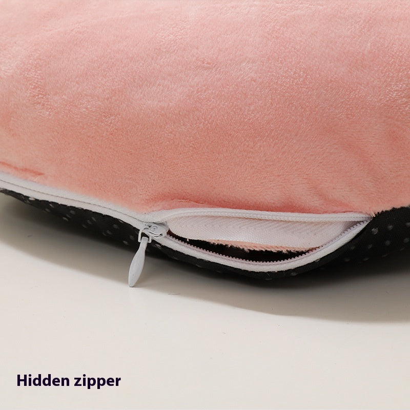 USB Plug-in Power Bank Heating Plush Feet Warmer