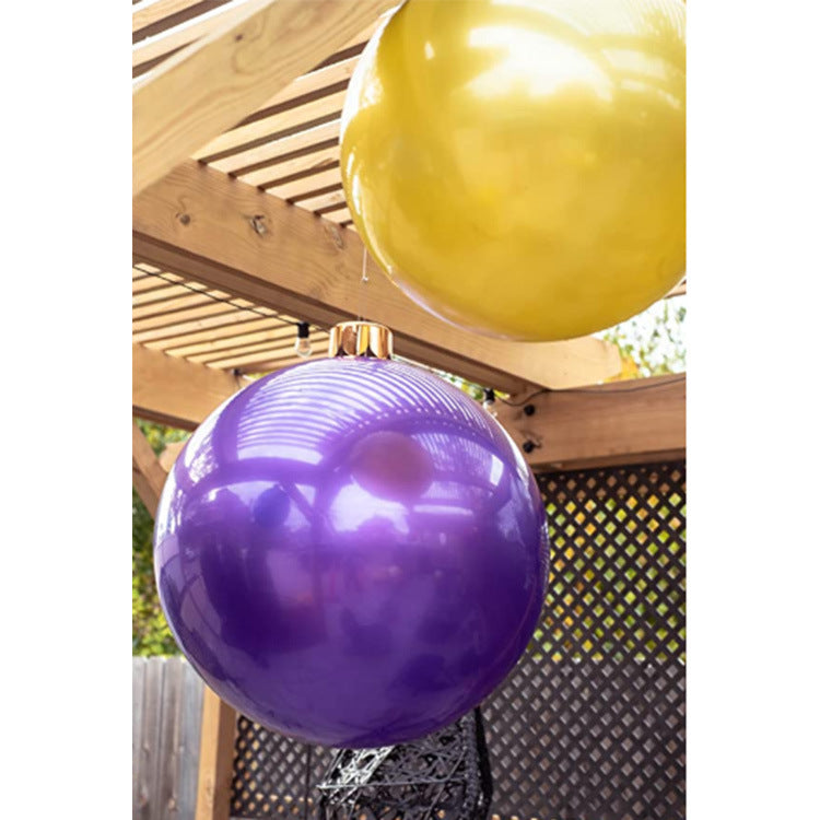 Christmas Ball Seamless Inflatable Oversized Ornament Christmas Decorations Atmosphere Ornaments