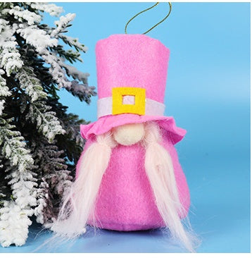 Mall Window Christmas Decorations Old Man