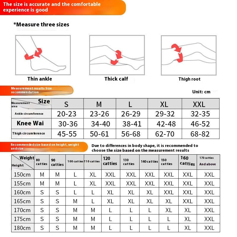 Anti-Qu Zhang Thrombosis Elastic Nurse Shaping Compression Socks