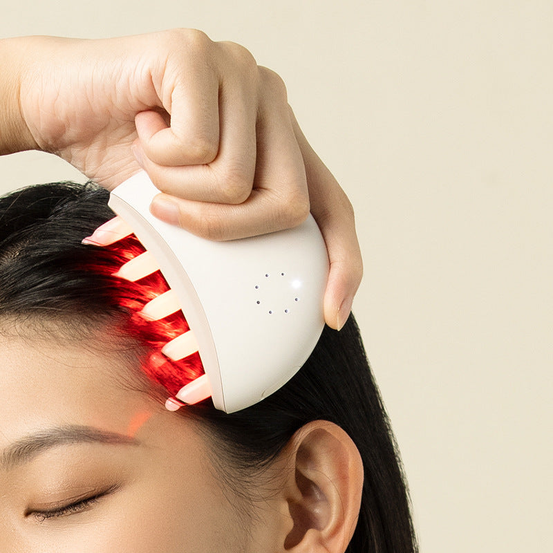 Electric Moon Comb Jade Scalp Massage Hair Comb