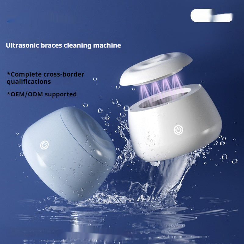 Ultrasonic Portable Waterproof Dentures Tooth Socket Washing Machine