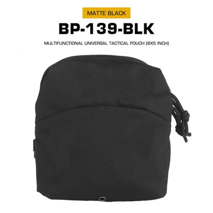 Tactical 6x5in GP MOLLE pouch for mags, fits FCPC or Utility GP Backpack.