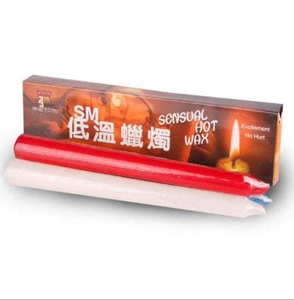 3pcs/set Low Temperature Candle Bdsm Drip Candles SM Bed Restraints for Couple Sex Wax Erotic Adult Game Toy
