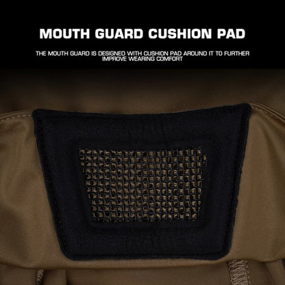 Men's Airsoft Mask, also a balaclava, for paintball, hunting, cycling. Knight style, full face protection.