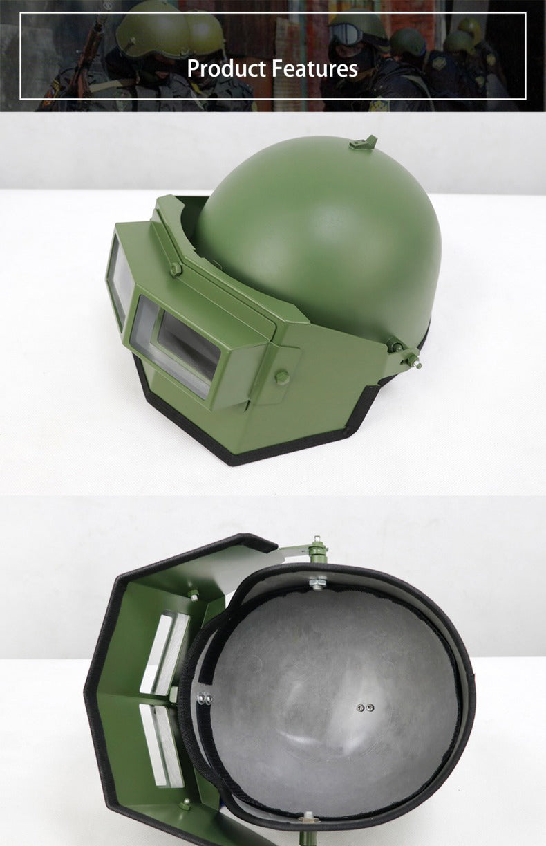Cold War - era EVI Soviet/Russian Special Forces Vityaz - S Helmet, Class 6 Helmet, featured in *Escape from Tarkov*