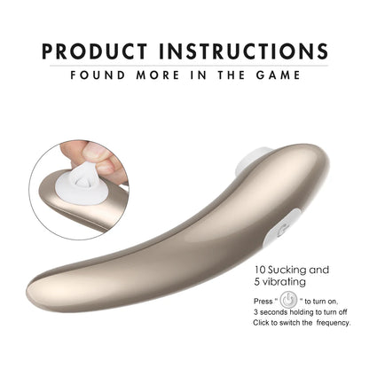 SHANDE Clit Nipple Sucker Clitoris Stimulator Sucking Vibrator for Woman clitoris Licking Tongue Oral Toys For Adults Sex Toys