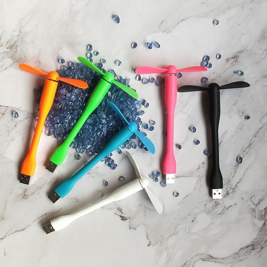 Usb Wind Power Bank Electric Fan